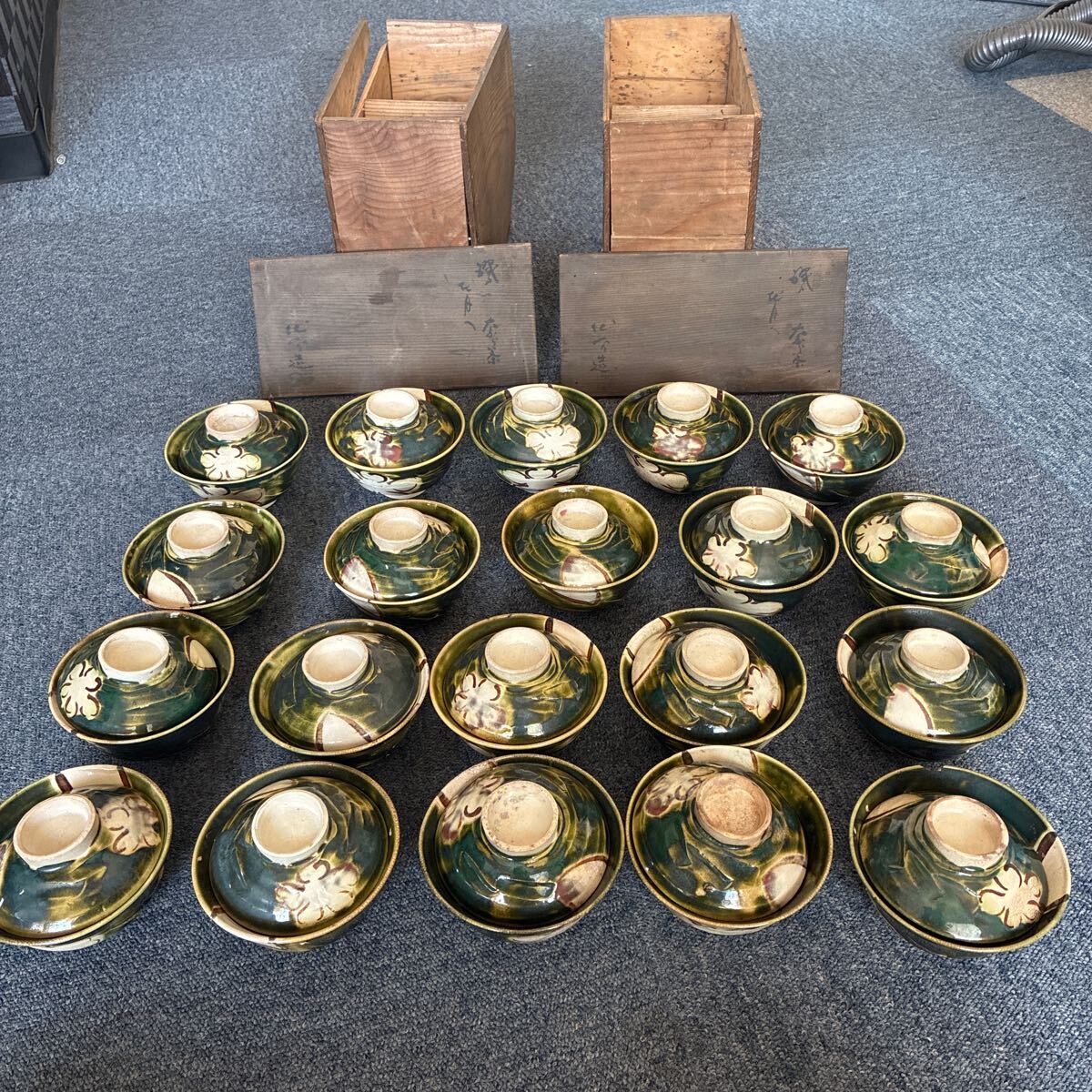 織部焼 蓋茶碗 10客 2025年最新】Yahoo!オークション -織部焼茶碗の中古品・新品・未