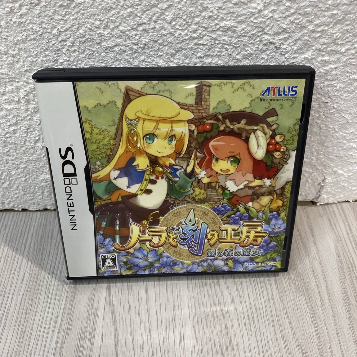 ノーラと刻の工房 霧の森の魔女 (Nintendo DS) 箱・説明書付き】ノーラと刻の工房 霧の森の魔女 動作確認済み