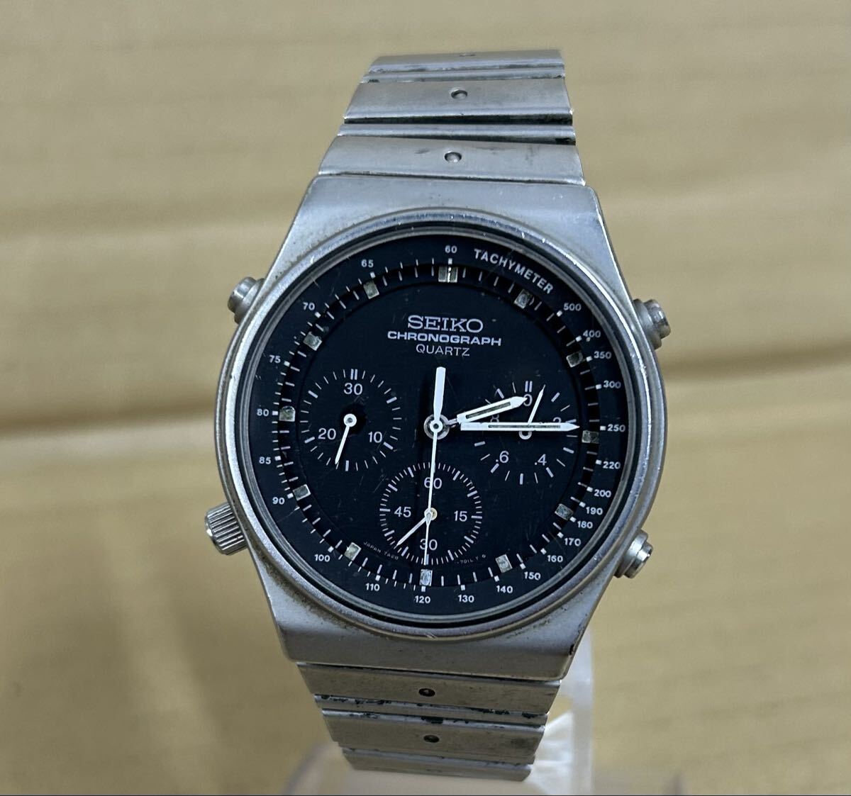 美品◎SEIKOセイコースピードマスタークロノグラフメンズ ヴィンテージ腕時計 2025年最新】Yahoo!オークション -セイコー スピードマスターの