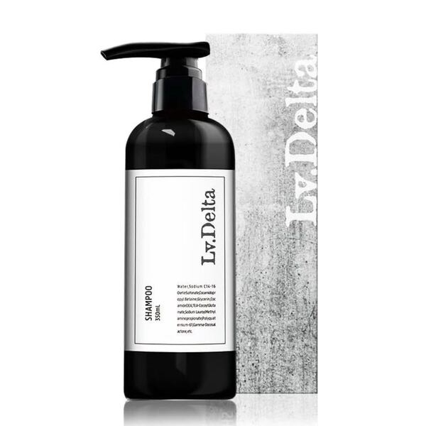 レベルデルタ(LvDelta) シャンプー メンズ スカルプ 頭皮ケア ノンシリコン アミノ酸 香水 ボリュームアップ 350ml