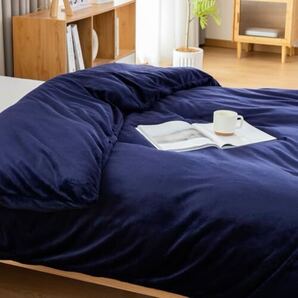 掛け布団カバー 冬 あったか 毛布カバー フランネル 極細マイクロファイバー 毛布にもなる掛け布団カバー 2WAY仕様 防寒対…