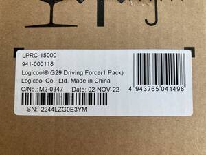 Logicool G29 Driving Force LPRC-15000 グランツーリスモ7 動作確認済み PS5 PS4 ハンコン 国内正規アウトレット品