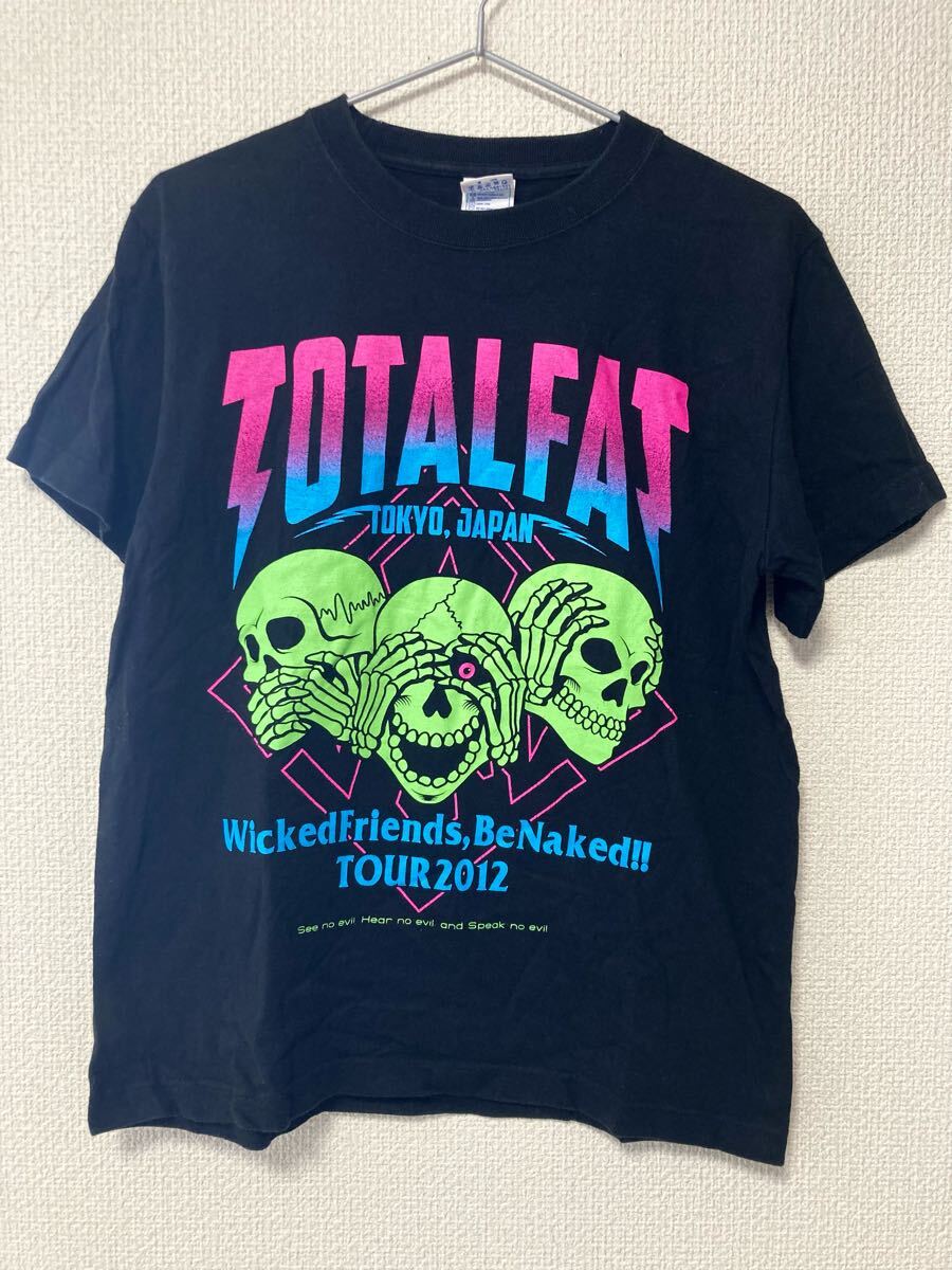 TOTAL FAT トータルファット ツアーTシャツ2012年メンズS　希少品