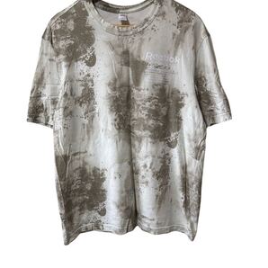 Reebok Classic カモフラージュ柄 グラフィック Tシャツ XLサイズ コットン100% Camouflage Graphic T-Shirt XL 100% Cotton Casual Tee