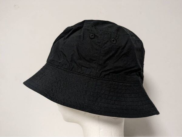 KIJIMA TAKAYUKI × SUNSPEL バケットハット 黒 コットン100% 日本製 Sサイズ Bucket Hat Black 100% Cotton Made in Japan 帽子