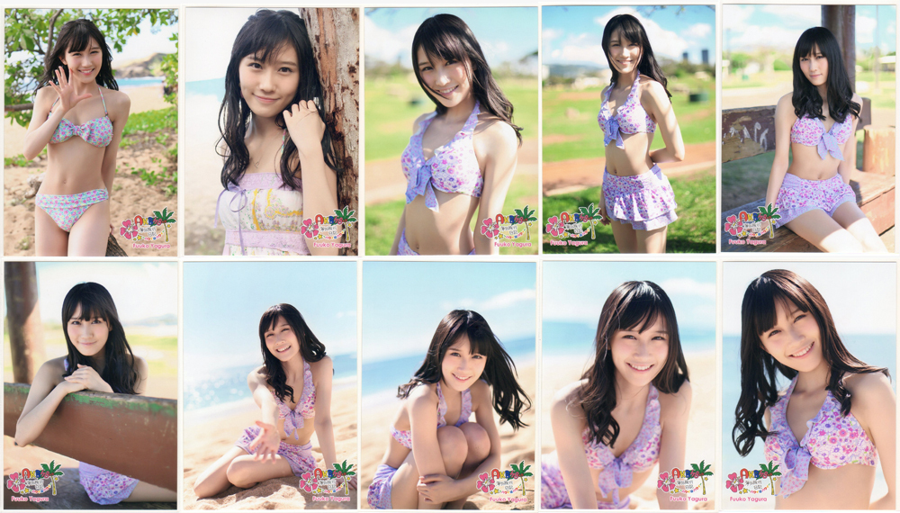 NMB48 矢倉楓子 AKB48 海外旅行日記 ハワイはハワイ 生写真20枚 未