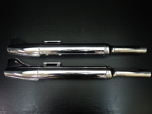 フィッシュテールマフラー　ハーレーショベルヘッド フィッシュテールかち上げ…🐟️ #ショベルヘッド#shobelhead