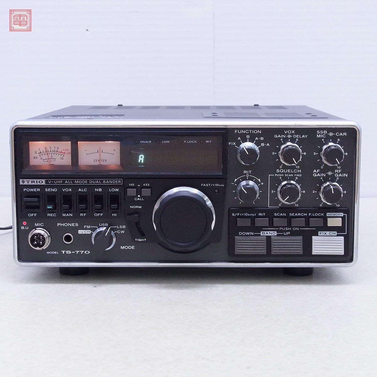 TRIO TS-770 デュアルバンド 固定用無線機 2台セット Yahoo!オークション -「trio ts-770」の落札相場・落札価格