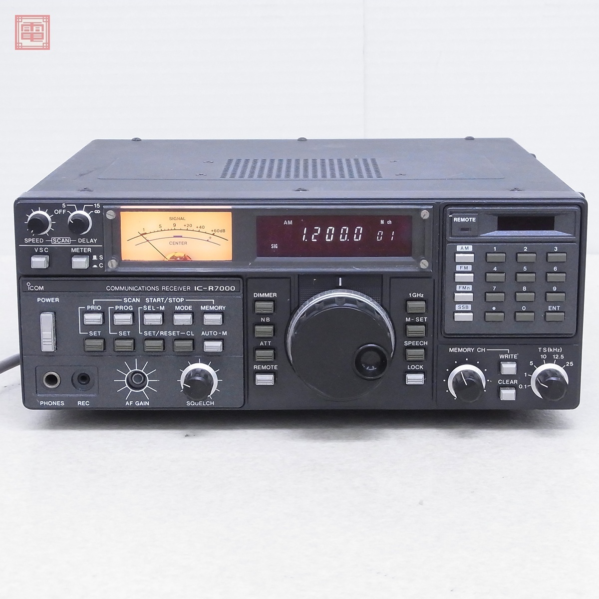 ICOM R-7000 広帯域受信機 Yahoo!オークション -「ic-r7000」(受信機) (アマチュア無線)の