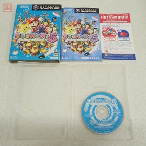 動作保証品 GC マリオパーティ 5 箱説付【PP