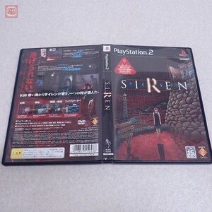 動作保証品 PS2 プレステ2 サイレン SIREN ソニー SONY 箱説付【PP