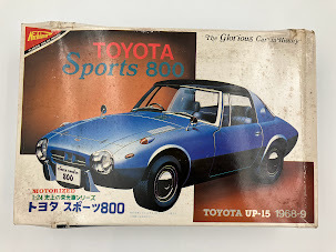 TOYOTA SPORTS 800 プラモデルキット トヨタスポーツS800 浮谷東次郎 仕様 (プラモデル) - ホビー