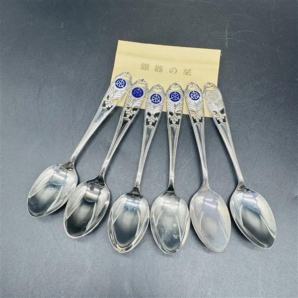 【SILVER VIOLIN】☆未使用☆ シルバー950スプーン3本 ② Yahoo!オークション -「シルバースプーン950」(銀製) (金属工芸