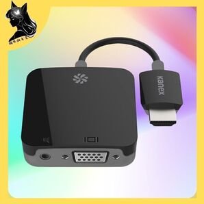 【変換器】 Kanex HDMI アダプター オーディオ対応 K172-1022-BK7I