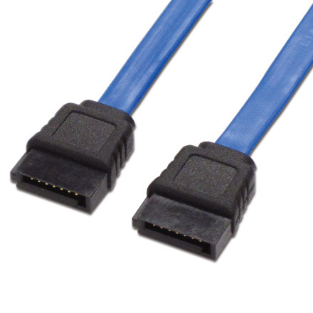 シリアルATAケーブル 100cm ブルー Ainex SAT-3010BL R