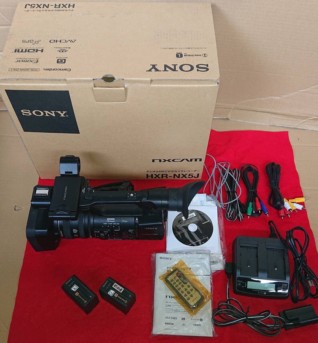 SONY HXR-NX5J オークション比較 - 価格.com