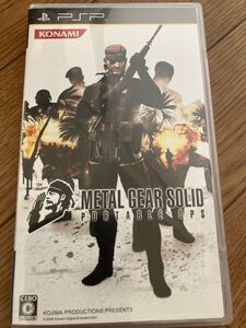 PSP METAL GEAR SOLID: PORTABLE OPS UMD