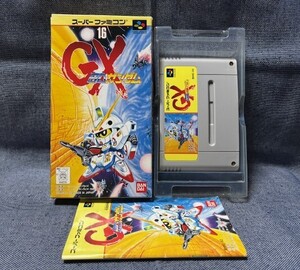SFC☆SDガンダムGX☆箱・説明書付・中古品・即決有