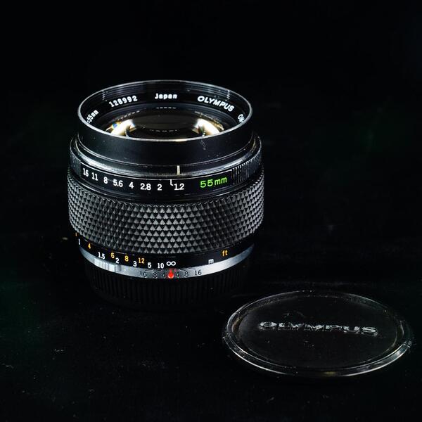 【美品】動作◎ オリンパス G.Zuiko auto 55mm F1.2 992