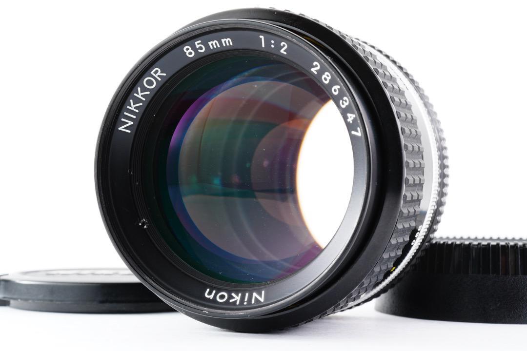 【極美品】動作◎ ニコン Ai Nikkor 85mm F2 312 ニコン Ai-S NIKKOR 85mm F2 中古の通販 by バイセル ラクマ店 8