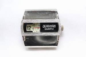 【W256-14】動作品 電池交換済 DEAD MAN デッドマン メカデジ 腕時計 フェイスのみ GV5766 メンズ【送料全国一律185円】