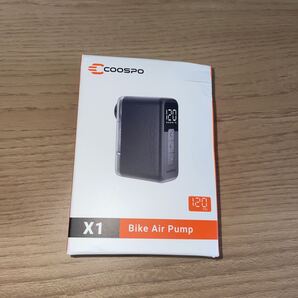 COOSPO X1 120PSI 自転車 携帯電動ポンプ 空気入れ