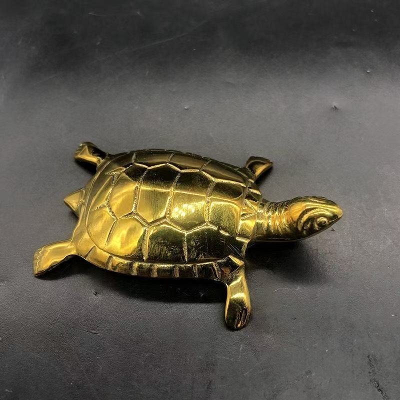 送料無料　明治金工　銅製亀置物 煎茶飾り　茶道具　木箱付 2025年最新】Yahoo!オークション -亀 置物 銅製の中古品・新品