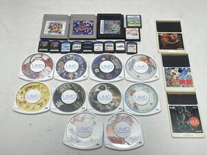 01w0358 ★1円~ レトロゲームソフト まとめ PSP GB DS PSVITA HuCARD ポケモン マリオ マイクラ 太鼓の達人 他 動作確認済 中古品