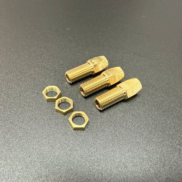 MADE IN JAPAN 350SS 400SS 500SS 750SS キャブレター ケーブルアジャスター セット 新品 アクセルワイヤーアジャスター マッハ S2 S3