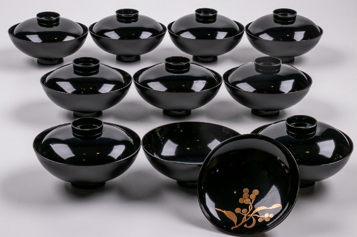 Yahoo!オークション -「吸物椀 10客」の落札相場・落札価格