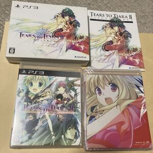 送料無料 PS3 サントラ未開封 ティアーズ・トゥ・ティアラ 2 覇王の末裔 限定版 PlayStation3 プレイステーション3 TEARS TO TIARA Ⅱ