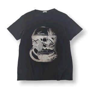 M GUxHONDA コラボTシャツ 半袖 ブラック ts3276