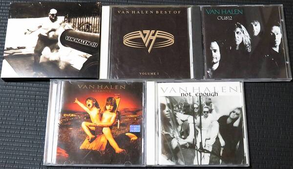 ◆Van Halen◆ ヴァン・ヘイレン 5枚まとめて 5枚セット 5CD Best Of Volume 1, OU812, Balance, Van Halen III 送料無料