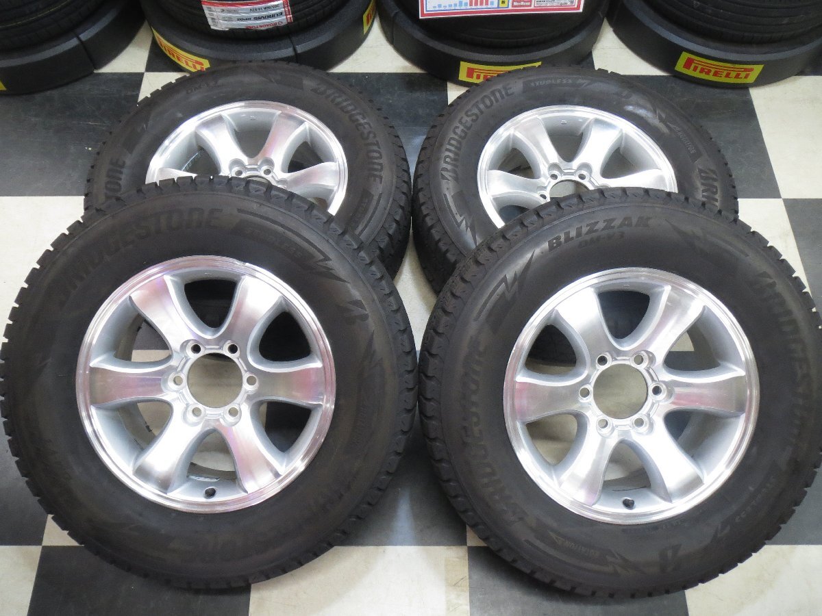 120プラド　純正ホイール　スタッドレス付き 2025年最新】プラド120 ホイールをお探しなら！17インチ 6穴対応