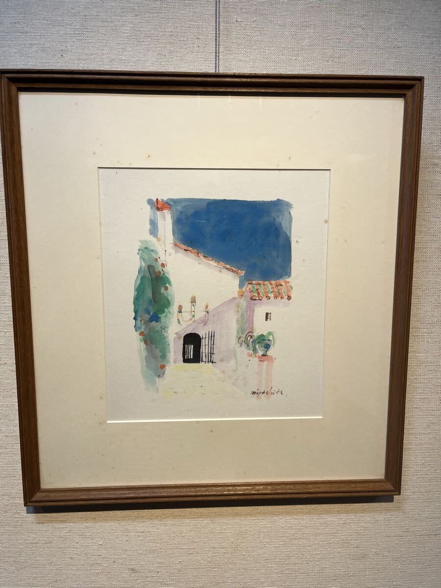 市場の風景 パステル画 1点もの！ 桜🌸🌸🌸 #オイルパステル #パステル画 #パステルアート #風景画 #桜