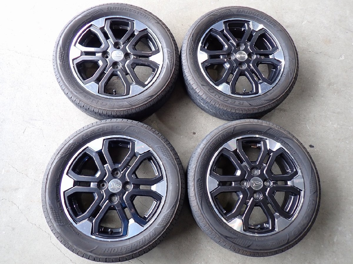 美品 バリ山 送料込 165/55R15 ダイハツ 純正 ホイール 2023年 2025年最新】Yahoo!オークション -ダイハツ純正ホイール(15