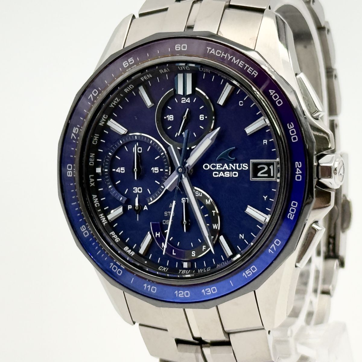 OCEANUS CASIO コマ 2つのみ 楽天市場】【ウォッチ】CASIO カシオ OCEANUS オシアナス