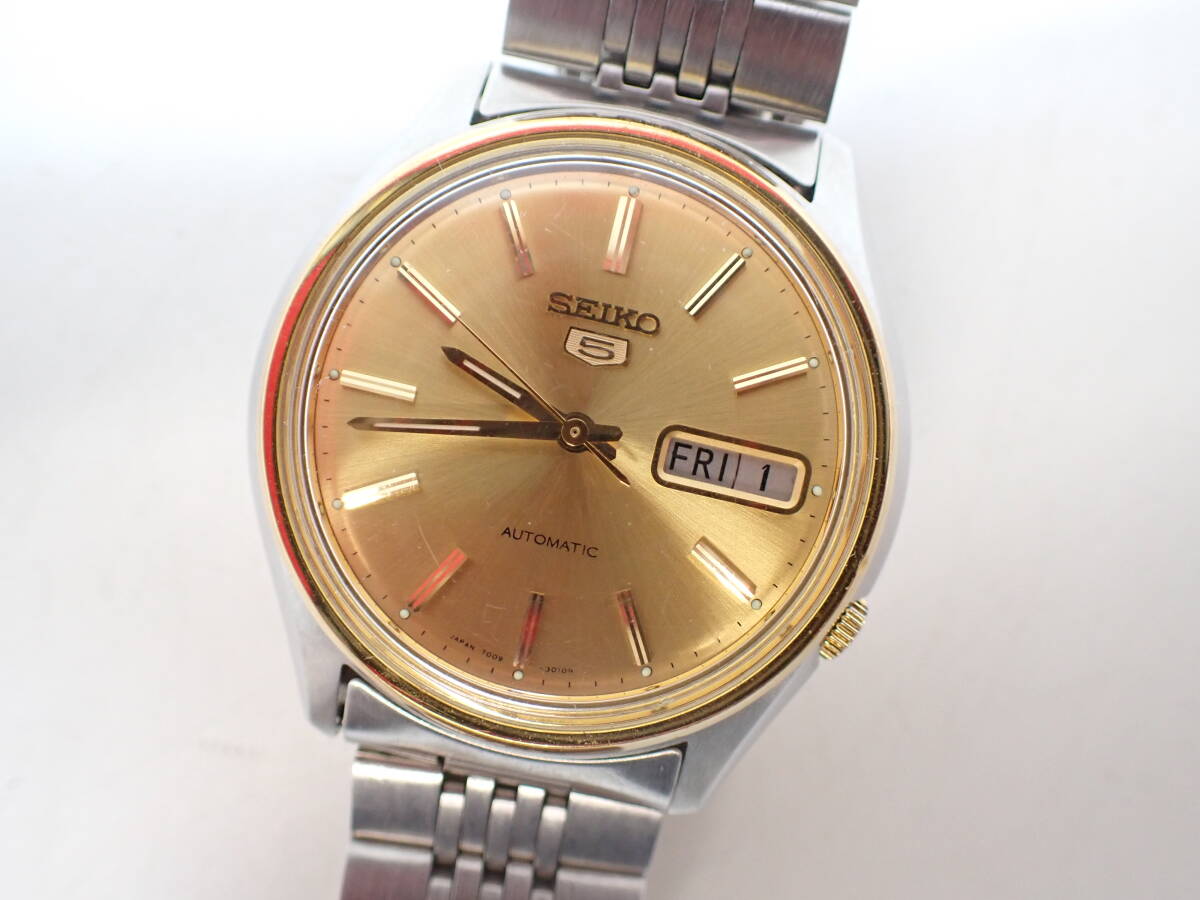 Yahoo!オークション -「seiko 5 7009」(ブランド腕時計) の落札