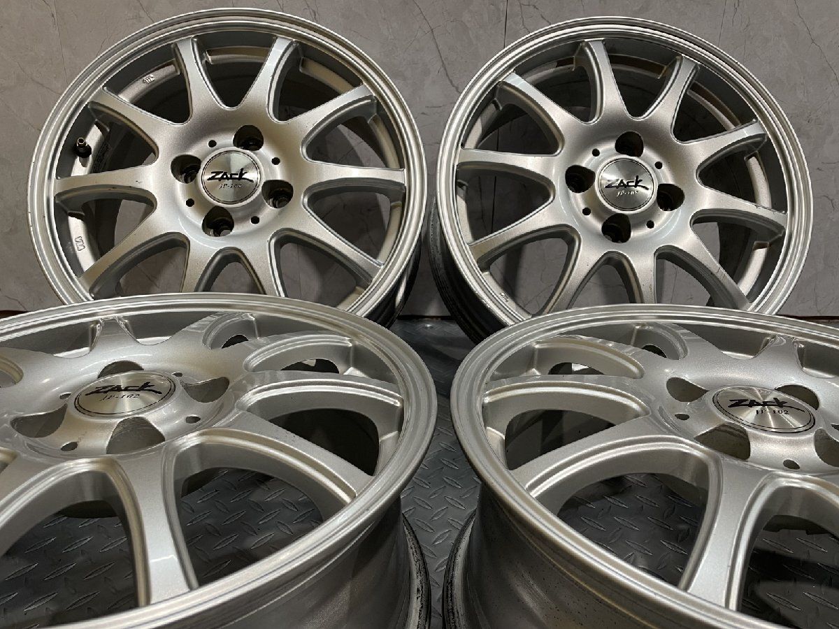 15インチ　アルミホイール　ほぼ未使用 Amazon | 15インチ ZX10 5.5J+43 4H-100 4本 ホイール アクア