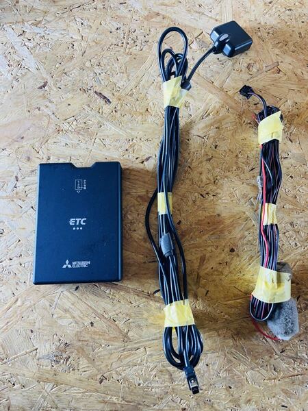 ETC車載器/EP2UN19V/アンテナ分離型/音声案内/動作確認済み/新セキュリティー規格/軽自動車取り外し/三菱電機