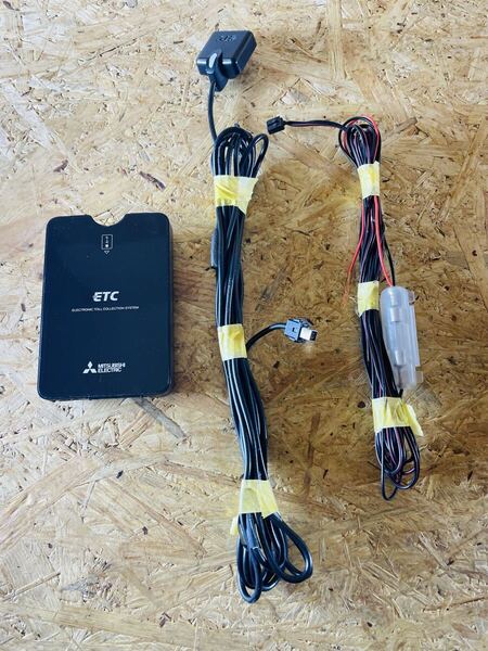 ETC車載器/EP-9U716VB/アンテナ分離型/音声案内/動作確認済み/軽自動車取り外し/三菱電機