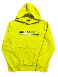 古着 RLX RALPH LAUREN プリント スウェット パーカー L ラルフローレン