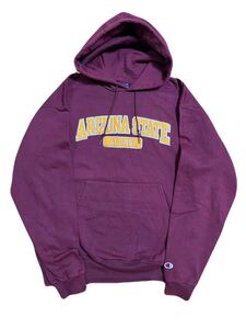 古着 Champion ARIZONA STATE ALUMNI アリゾナ州立大学 卒業生 スウェット パーカー L カレッジロゴ ヴィンテージ リバースウィーブ