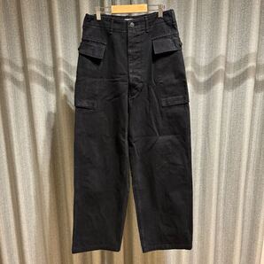 shiota m-43 HBTパンツ シオタ ヘリンボーン カーゴパンツ ミリタリー ブラック ワーク サイズS