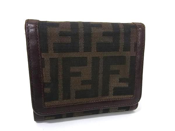 2025年最新】Yahoo!オークション -fendi ズッカ柄 折り財布の