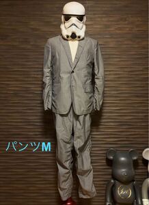 Comme Des Garcons HOMME セットアップ スーツ パンツ2本 ギャザーパンツ ギャザー グレー