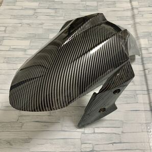 【カーボン調】NINJA250 EX250L用? フロントフェンダー ニンジャ 250 カスタム ドレスアップ フェンダー