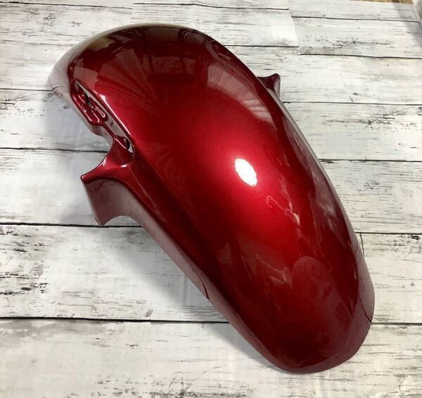 【訳あり②/送料無料】新品 CB400SF フロントフェンダー キャンディ系レッド NC42 Revo NC39 塗装済み 赤