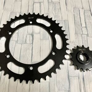 新品 ホーネット250 MC31 スプロケセット 前後 520-14T / 520-44T 純正互換品 リア スプロケット ギア ギヤ スプロケ リヤ フロント