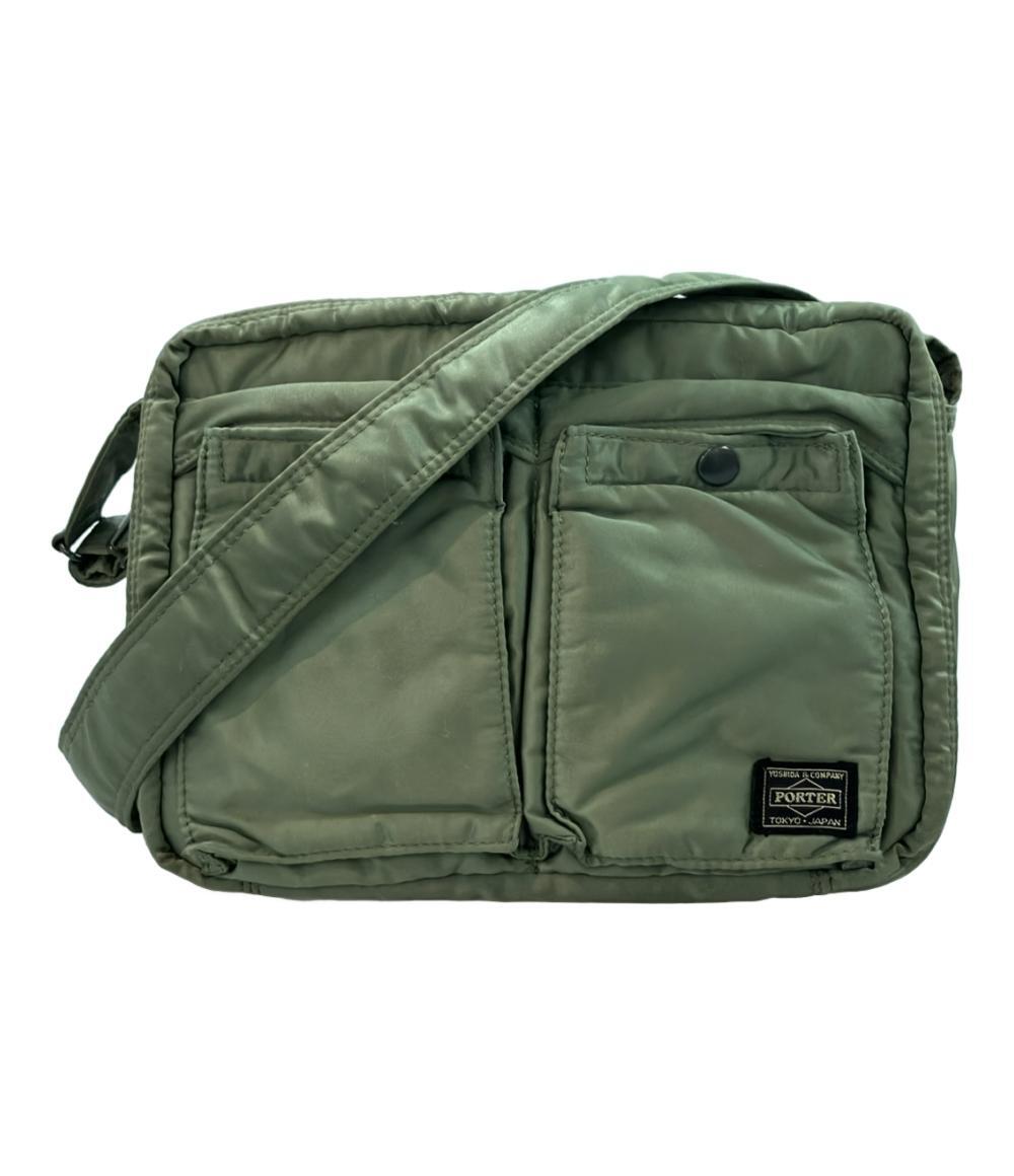 極美品 ポーター タンカー トラベルケース ショルダーバッグ カーキ ナイロン TANKER(タンカー) SHOULDER BAG | 吉田カバンホームページ